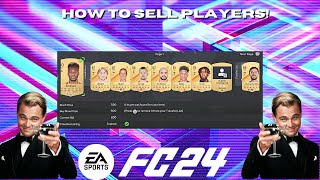 How To Use The Transfer List｜FC24 Ultimate Team [upl. by Chick938]