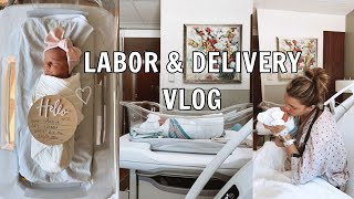 LABOR amp DELIVERY VLOG  OUR 4TH BABY [upl. by Loleta600]