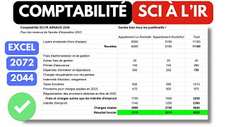 SCI à lIR  comment je tiens ma comptabilité annuelle comment je déclare mes revenus aux impôts [upl. by Monahan]