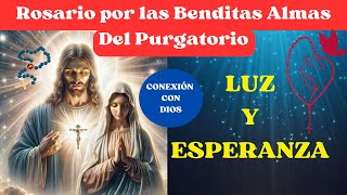 🙌Rosario de LUZ 🕯️La Oración MÁS HERMOSA para las Benditas Almas del Purgatorio San Agustín❤️ [upl. by Hassett]