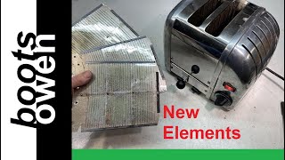 Dualit 2 slice toaster how to replace elements 2 Bread toaster [upl. by Bradman384]