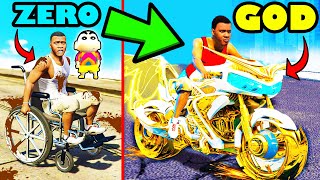 Franklin Upgrading BIKES to GOD BIKES in GTA 5  SHINCHAN and CHOP [upl. by Lucinda]