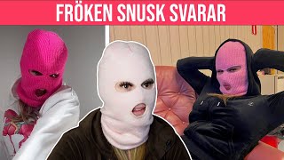 Fröken Snusk avslöjar Då tar hon av sig masken [upl. by Ot322]