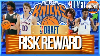 KNICKS DRAFT How They Help Series PT2 quotRisk Rewardquot Johnson Furphy Flowers Edwards George amp Mo [upl. by Enyar]