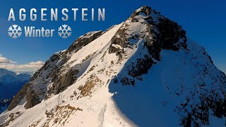 Aggenstein  Winterbesteigung  Schwieriger als gedacht [upl. by Adnorhs]