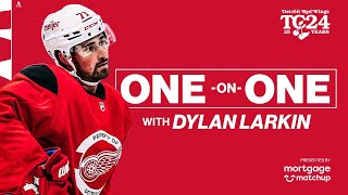 Dylan Larkin discusses the recent signings of Raymond and Seider the season ahead and more [upl. by Noj761]