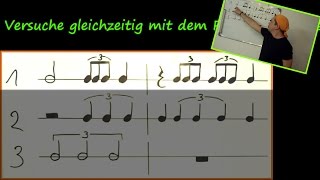 Triolen in der Musik richtig spielen lernen  Demo der Vollversion 36min im Onlinekurs [upl. by Jonis]