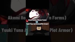 Akemi Homura Vs Yuuki Yuna And Batman Battle Comparison [upl. by Crista]