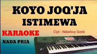 KOYO JOQJA ISTEMEWA ndarboy Genk  KARAOKE  MANGAN TEMPE RASANE [upl. by Clarisa535]