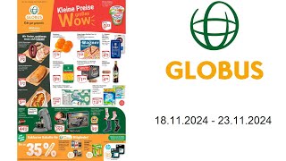 Globus Prospekt DE  vom 1811 bis 23112024 [upl. by Thorman]