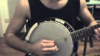 Left 4 Dead 2  main menu music on 6string banjo [upl. by Ettari]