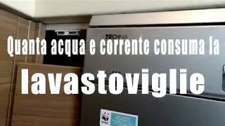 Quanta acqua e corrente consuma la lavastoviglie HD Video [upl. by Mitchel]