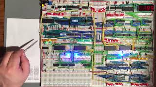 My Ben Eater inspired homemade 8bit CPU  Part 10 Microcode  I [upl. by Amuh]