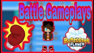 Blockstarplanet Battle Gameplays [upl. by Aihtak]