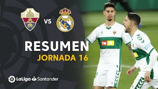 Resumen de Elche CF vs Real Madrid 11 [upl. by Ydner815]