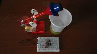 Papero bevitore generatore 5 Drinking bird generator 5 [upl. by Stanhope]