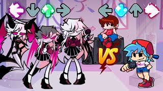 Friday Night Funkin  BF vs Selene MFM Selever Genderswap  Full Week [upl. by Elon]