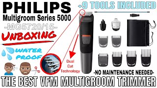 Philips Multigroom Series 5000 MG572015 Unboxing [upl. by Gaivn]