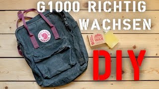 Fjällräven G1000 richtig wachsen  Imprägnieren mit Greeland Wax  DIY [upl. by Rakso702]