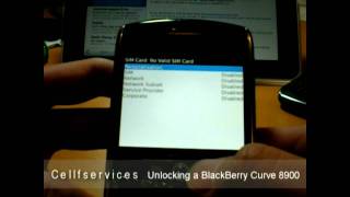 How to Unlock a BlackBerry Curve 8900 Tmobile ATampT Rogers Vodafone Orange Digicel [upl. by Will]