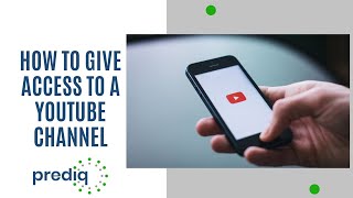 Sharing Access to Your YouTube Channel for Posting and Admin Control [upl. by Nyraa]