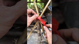 How to tie the herringbone bean rack viralvideo youtubeshorts [upl. by Anos440]