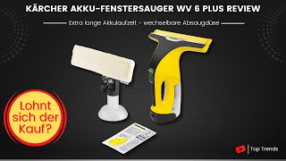 Kärcher Akku Fenstersauger WV 6 Plus Review [upl. by Anama]