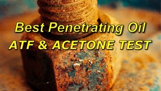 Best Penetrating Oil Test for Rust Spark Plugs  ATF amp ACETONE  Kroil  Bundys Garage [upl. by Daniala932]