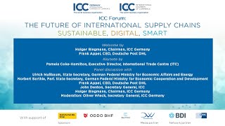 Opening of ICC Forum quotThe Future of International Supply Chainsquot [upl. by Annahsor]