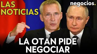 LAS NOTICIAS la OTAN pide negociar a Rusia Moldavia pide ayuda por Transnistria y Macron a Ucrania [upl. by Norby317]