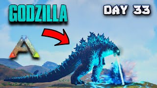 TAMING THE TITAN GODZILLA   ARK Survival Evolved DAY 33 In HINDI  IamBolt Gaming [upl. by Theola]