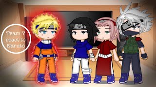 Team 7 react to Naruto future🦊enjoy [upl. by Christalle]