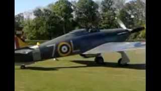 Hawker Sea Hurricane startup [upl. by Whall]