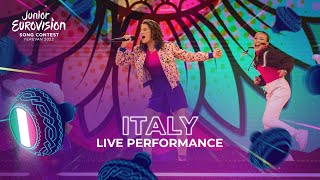 Chanel Dilecta  BLA BLA BLA  LIVE  Italy 🇮🇹  Junior Eurovision 2022 [upl. by Timotheus]