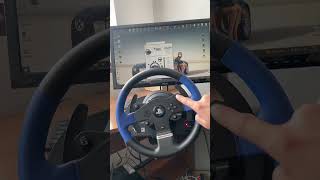 Test Thrustmaster T150 🎮 thrustmaster granturismo ThrustmasterT150 t150 Thrustmasterwheel [upl. by Laeria797]