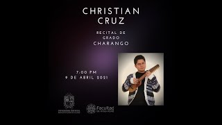 Christian S Cruz  Recital de Grado de Charango [upl. by Sollars]