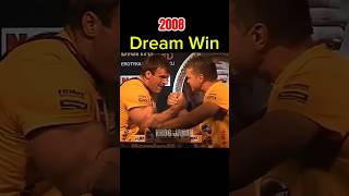 Denis cyplenkov vs John berzkn Denis dream win 2010 armwrestler unfrezzmyaccount viralshorts [upl. by Hogen]