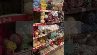 hobbycraft shopping hobbycraft shorts crochet [upl. by Einhapets454]