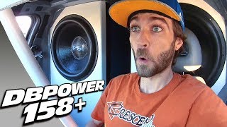 DBPOWER vs 158db SOUND SYSTEM EXOs N6 Action Camera amp EXTREME LOUD Car Audio BASS System [upl. by Cliffes]