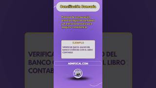 Qué es Conciliación Bancaria Contabilidad Finanzas EducaciónFinanciera EstudiarContabilidad [upl. by Derward974]