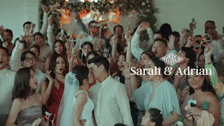 Sarah and Adrians Wedding in Madre de Dios Tagaytay Highlands [upl. by Fleisher]