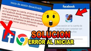 COMO SOLUCIONAR ERROR DE INICIO DE SESIÓN CON FACEBOOK EN EMULADORES PC SIN DESCARGAR NADA [upl. by Tnemelc]