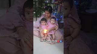 🪔🎇diwalidiwalispecialdiwalirangolidiwali2024twinscutebabycutebabysongsbabygirltwinning [upl. by Charlton102]