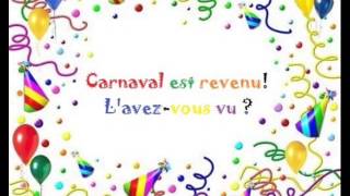 Carnaval est revenu [upl. by Balch725]