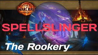 The War Within Beta Arcane Mage  Spellslinger Gameplay Rotation and DPS in The Rookery [upl. by Armillda493]