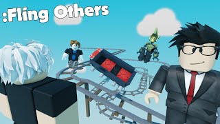 Roblox Cart Ride ADMIN COMMANDS TROLLING [upl. by Tumer]