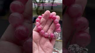 Sakura Rhodonite by Da Crystal dacrystal crystalmalaysia crystalbracelet sakura sakurarhodonite [upl. by Assenay]