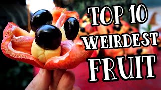 10 OF THE WEIRDEST FRUITS I actually tried them  The Return [upl. by Yelad837]