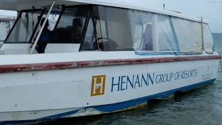 Henann Prime Beach Resort Boracay  boat transfer from Caticlan port to Cagban Port Boracay [upl. by Kary]