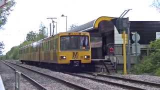 Tyne and Wear Metro  Metrocars 4005 and 4088 at Howdon [upl. by Ylehsa]